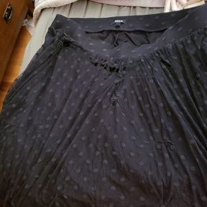 Polka dot skirt
